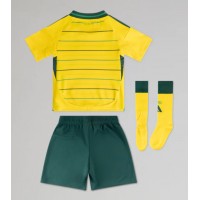 Echipament fotbal Celtic Tricou Deplasare 2024-25 pentru copii maneca scurta (+ Pantaloni scurti)